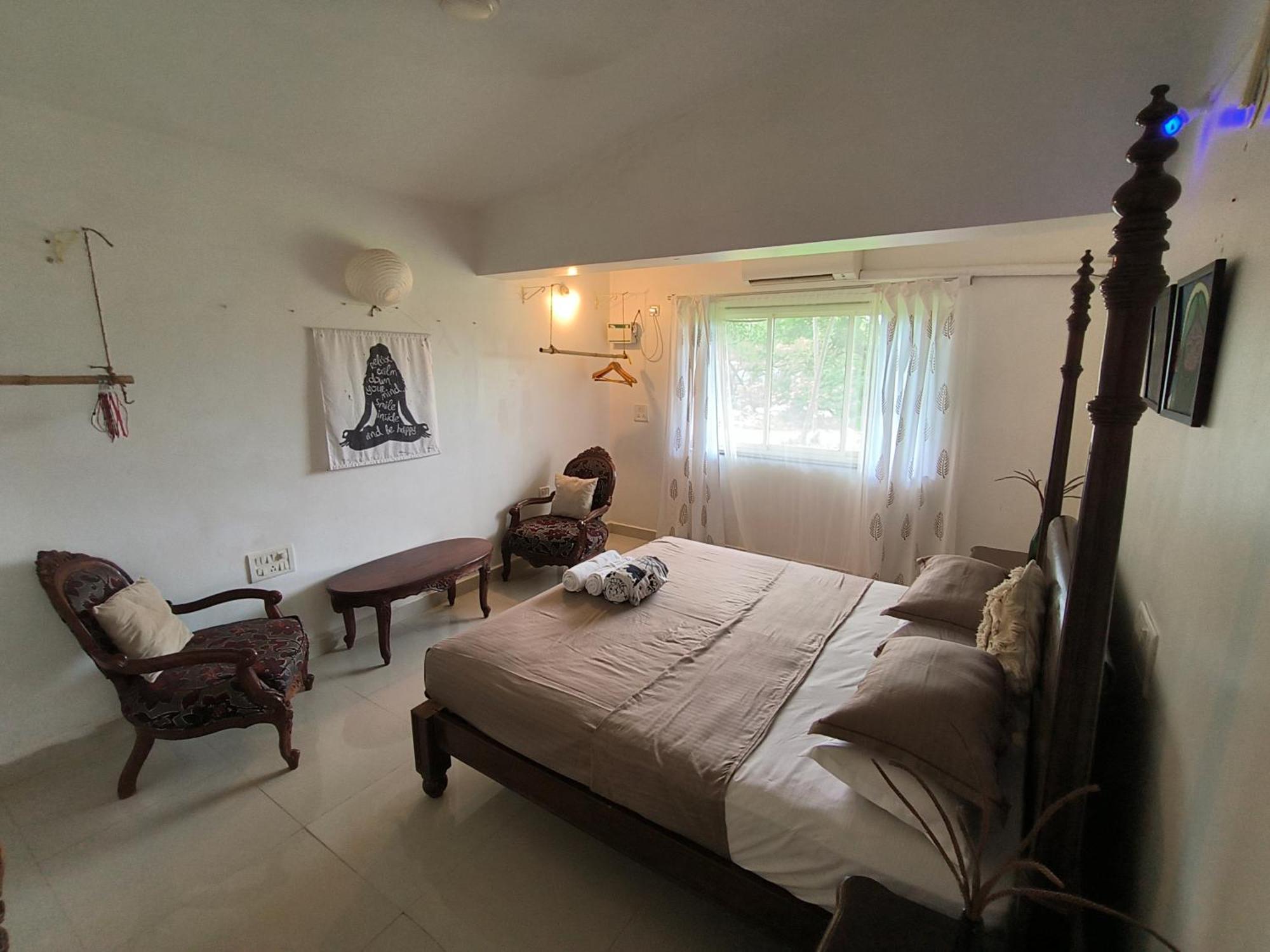 J-House, Spacious Apartments With Balconies, Thalassa 1Min Away Siolim Kamer foto
